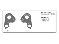 Koncovka rámu Ghost EZ 2132 - SRAM - Koncovka rámu Ghost EZ 2132 - SRAM