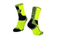Ponožky Force LONG PLUS, fluo - černé - Ponožky Force LONG PLUS, fluo - černé