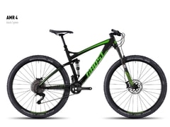 Horské kolo Ghost AMR 4 29" black/green 2016 - Horské kolo Ghost AMR 4 29" black/green 2016