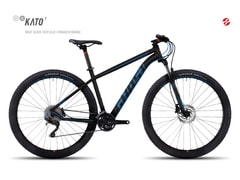 Pánské horské kolo Ghost Kato 5 29" black/blue/orange 2017 - Pánské horské kolo Ghost Kato 5 29" black/blue/orange 2017