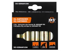 Bombička CO2 pro SKS Airchamp 16g, bez závitu (sada 5 ks) - Bombička CO2 pro SKS Airchamp 16g, bez závitu (sada 5 ks)
