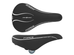 Sedlo Force COMFORT THUNDER dámské, černé - Sedlo Force COMFORT THUNDER dámské, černé