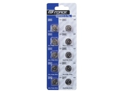 Baterie Force mincové LR44 A76 / 1,5V 1 x 10 ks - Baterie Force mincové LR44 A76 / 1,5V 1 x 10 ks