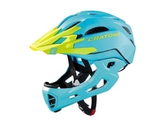 Přilba Cratoni C-Maniac, blue-lime matt - Přilba Cratoni C-Maniac, blue-lime matt