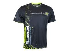 Dres Force ART krátký rukáv, černo-fluo - Dres Force ART krátký rukáv, černo-fluo