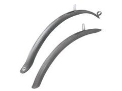 Sada blatníků Force 24 - 28" SPORT, plast, šedé - Sada blatníků Force 24 - 28" SPORT, plast, šedé