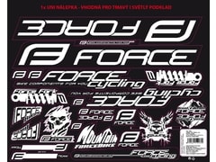 nálepky FORCE MAD na rám, 37x27cm, UV lak - nálepky FORCE MAD na rám, 37x27cm, UV lak