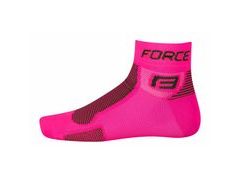 Ponožky Force 1, růžovo - černé - Ponožky Force 1, růžovo - černé