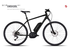 Pánské městské elektrokolo Ghost ANDASOL Cross 2 28" 2017 - Pánské městské elektrokolo Ghost ANDASOL Cross 2 28" 2017