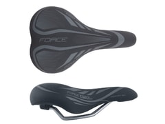 Sedlo Force COMFORT GEL turistické pánské, černé - Sedlo Force COMFORT GEL turistické pánské, černé