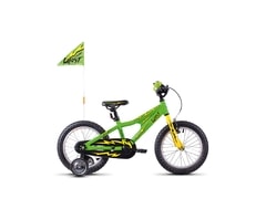 Dětské kolo Ghost Powerkid 16 green / yellow 2018 - Dětské kolo Ghost Powerkid 16 green / yellow 2018