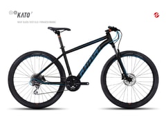 Pánské horské kolo Ghost Kato 2 27,5" black/blue/orange 2017 - Pánské horské kolo Ghost Kato 2 27,5" black/blue/orange 2017
