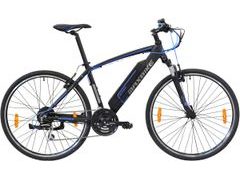 Pánské crossové elektrokolo Maxbike E-Cross 700C 28" černá / modrá 2019 - Pánské crossové elektrokolo Maxbike E-Cross 700C 28" černá / modrá 2019