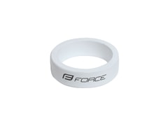 Podložka Force 1 1/8" AHEAD 10 mm Al, bílá - Podložka Force 1 1/8" AHEAD 10 mm Al, bílá