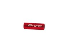 Koncovky řadícího bowdenu Force 4 mm Al, červené - Koncovky řadícího bowdenu Force 4 mm Al, červené