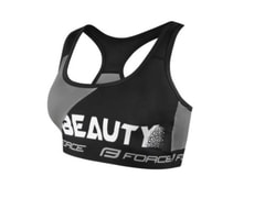 Podprsenka sportovní Force BEAUTY, černá-šedá - Podprsenka sportovní Force BEAUTY, černá-šedá