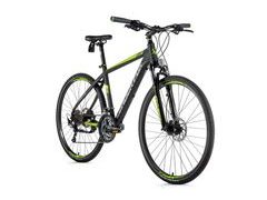 Pánské crossové kolo Leader Fox POINT PRO 28" šedá mat/zelená 2019 - Pánské crossové kolo Leader Fox POINT PRO 28" šedá mat/zelená 2019