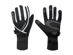 Rukavice cyklo zimní Force ULTRA TECH, černé - Rukavice cyklo zimní Force ULTRA TECH, černé