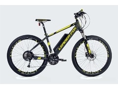 Horské elektrokolo SWAN 27,5",2018-3 16" ČERNÁ MAT/ŽLUTÁ - Horské elektrokolo SWAN 27,5",2018-3 16" ČERNÁ MAT/ŽLUTÁ