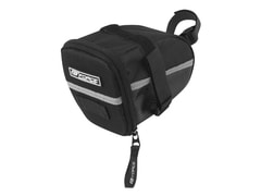 Brašna pod sedlo Force MID suchý zip, černá M - Brašna pod sedlo Force MID suchý zip, černá M