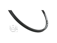 Ráfek Force BASIC DISC 559x18 32děr, černý - Ráfek Force BASIC DISC 559x18 32děr, černý