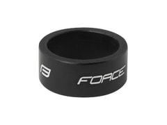 Podložka Force 1 1/8" AHEAD 15 mm Al, černá - Podložka Force 1 1/8" AHEAD 15 mm Al, černá