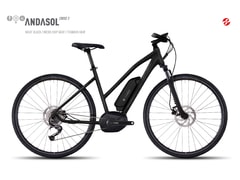 Dámské crossové elektrokolo Ghost ANDASOL Cross 2 28" Lady 2017 - Dámské crossové elektrokolo Ghost ANDASOL Cross 2 28" Lady 2017