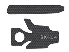 Sada nálepek na Riot, black/carbon - Sada nálepek na Riot, black/carbon