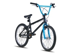 BMX kolo Leader fox FREERIDE 20" černá/modrá 2015 - BMX kolo Leader fox FREERIDE 20" černá/modrá 2015