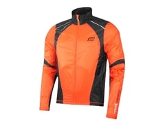 Cyklo bunda Force X53 neprofuk, oranžovo-černá - Cyklo bunda Force X53 neprofuk, oranžovo-černá
