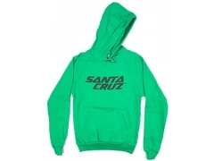 Mikina Santa Cruz STACKED LOGOHOODIE, green/black - Mikina Santa Cruz STACKED LOGOHOODIE, green/black
