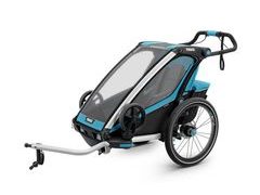 Cyklovozík Thule Chariot Sport jednomístný blue/black 2017 - Cyklovozík Thule Chariot Sport jednomístný blue/black 2017