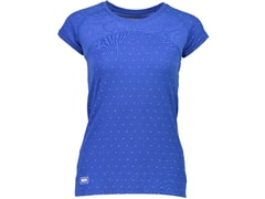 Triko Mons Royale merino BELLA TECH TEE GEO blue dot - Triko Mons Royale merino BELLA TECH TEE GEO blue dot