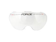 Sklo náhradní k přilbě Force GLOBE, čiré - Sklo náhradní k přilbě Force GLOBE, čiré