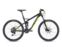 Pánské horské kolo Ghost Kato FS 2.7 black / green 2018 - Pánské horské kolo Ghost Kato FS 2.7 black / green 2018