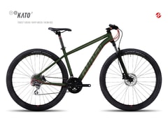 Pánské horské kolo Ghost Kato 2 29" green/green/red 2017 - Pánské horské kolo Ghost Kato 2 29" green/green/red 2017