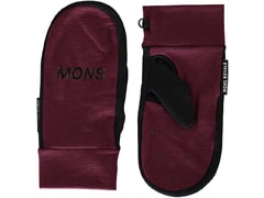 Palčáky Mons Royale merino MAGNUM MITTS burgundy / black - Palčáky Mons Royale merino MAGNUM MITTS burgundy / black