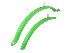 Sada blatníků Force 24 - 28" SPORT, plast, zelené - Sada blatníků Force 24 - 28" SPORT, plast, zelené