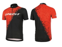 Dres Ghost RACE krátky rukáv red/black - Dres Ghost RACE krátky rukáv red/black