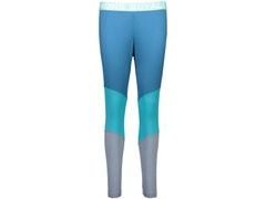 Legíny Mons Royale merino CHRISTY LEGGING PANEL blue steel / aqua / lead - Legíny Mons Royale merino CHRISTY LEGGING PANEL blue steel / aqua / lead