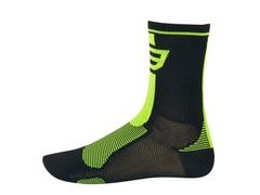 Ponožky Force LONG, černo - fluo - Ponožky Force LONG, černo - fluo