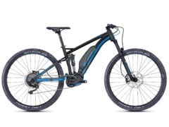 Pánské horské elektrokolo Ghost HybRide Kato FS S3.9 black / blue 2018 - Pánské horské elektrokolo Ghost HybRide Kato FS S3.9 black / blue 2018