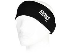 Čelenka Mons Royale merino ALICE BAND black / thick stripe - Čelenka Mons Royale merino ALICE BAND black / thick stripe