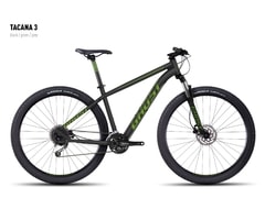 Pánské Horské kolo Ghost Tacana 3 29" black/green/gray 2016 - Pánské Horské kolo Ghost Tacana 3 29" black/green/gray 2016
