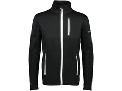 Mikina Mons Royale merino APPROACH TECH MID JACKET black - Mikina Mons Royale merino APPROACH TECH MID JACKET black