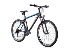 Pánské horské kolo Leader Fox MXC 26" černá mat/červená 2018 - Pánské horské kolo Leader Fox MXC 26" černá mat/červená 2018