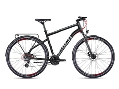 Pánské trekingové kolo Ghost Square Trekking 2.8 black / red 2018 - Pánské trekingové kolo Ghost Square Trekking 2.8 black / red 2018