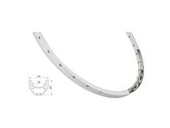 Ráfek Force BASIC DISC 559x18 32děr, bílý - Ráfek Force BASIC DISC 559x18 32děr, bílý