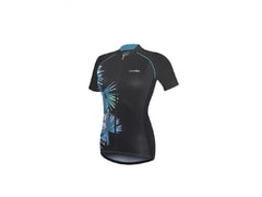 Dres RH+ Venus W Jersey PRT black/pastel water palm PRT - Dres RH+ Venus W Jersey PRT black/pastel water palm PRT