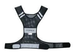 Vesta reflex Force SAFE do pasu na suchý zip, černá - Vesta reflex Force SAFE do pasu na suchý zip, černá
